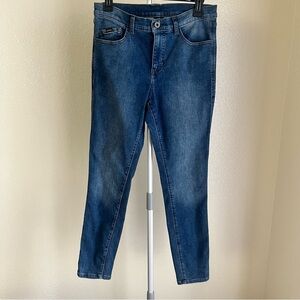 Kuhl 9" Kontour Flex Skinny Denim Jeans Blue Sz 8S